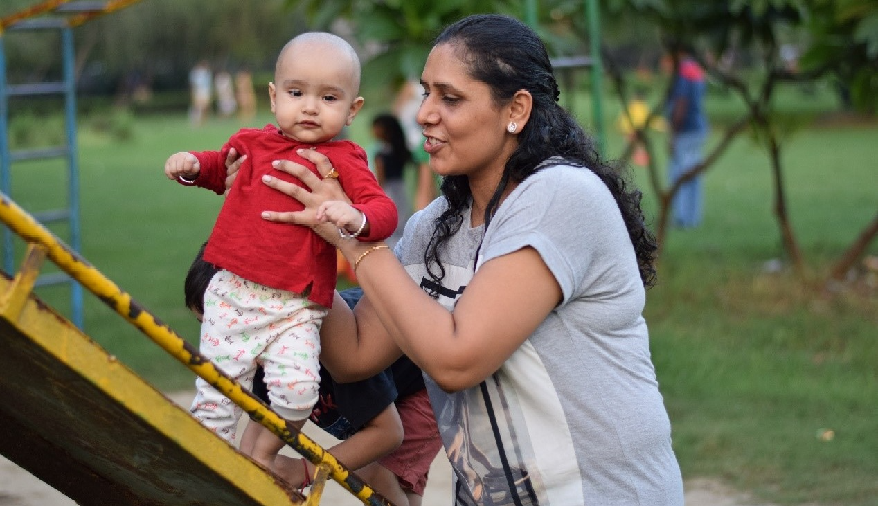 माँ और बच्चे की देखभ